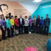 Коллектив библиотеки принимал поздравления от главы поселка Солнцево С.А. Холодова!